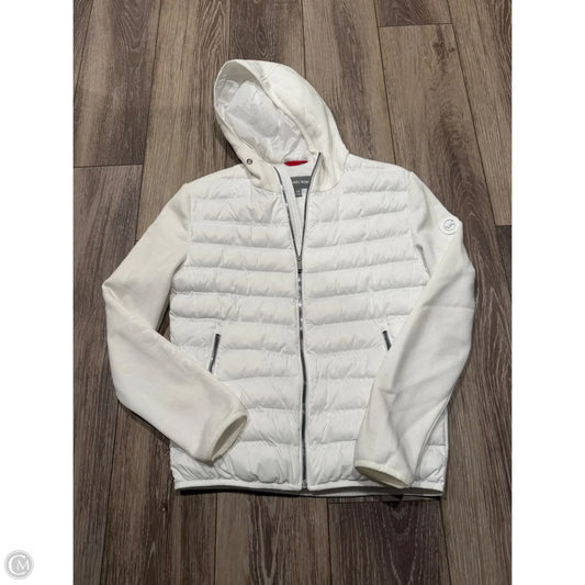 Coat Designer By Michael Kors In White, Size: Xs