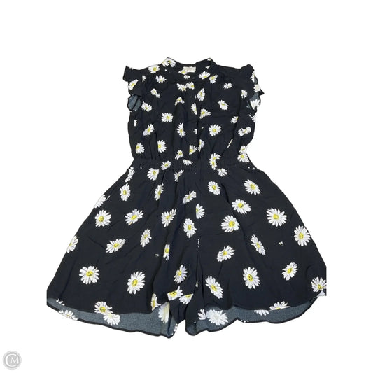 Romper Designer By Kate Spade In Black, Size: 4