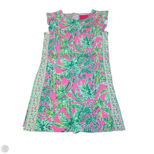 Romper Designer By Lilly Pulitzer In Green & Pink