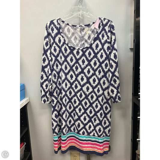 Dress Designer By Lilly Pulitzer In Navy, Size: Xl