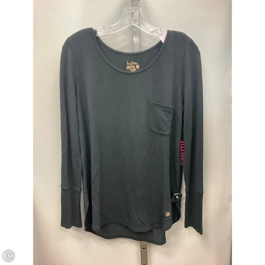 Top Long Sleeve Designer By Lilly Pulitzer In Black, Size: S