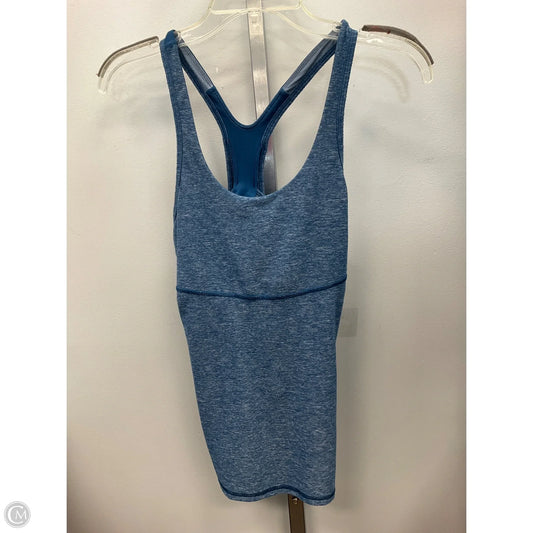 Athletic Tank Top By Lululemon In Blue, Size: 8