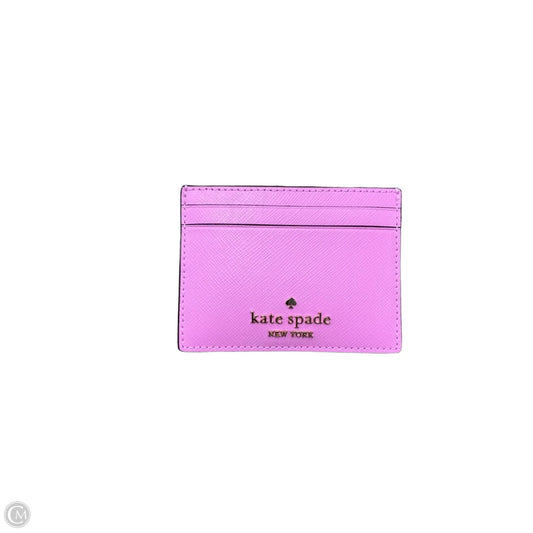 Id/card Holder Designer By Kate Spade, Size: Small