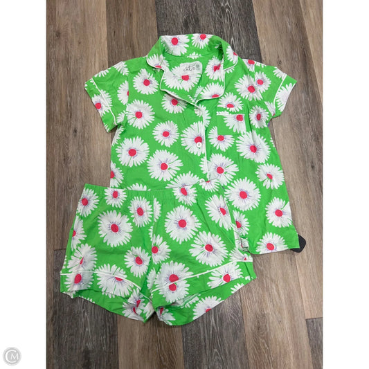 Pajamas 2pc By The Cats Pajamas In Green, Size: M