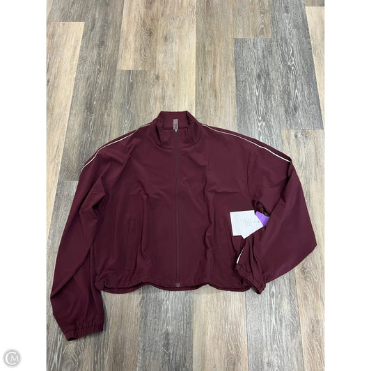 -Athletic Jacket By Beyond Yoga In Purple, Size: L
