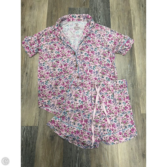 Pajamas 2pc By Posh Peanut In Pink, Size: L