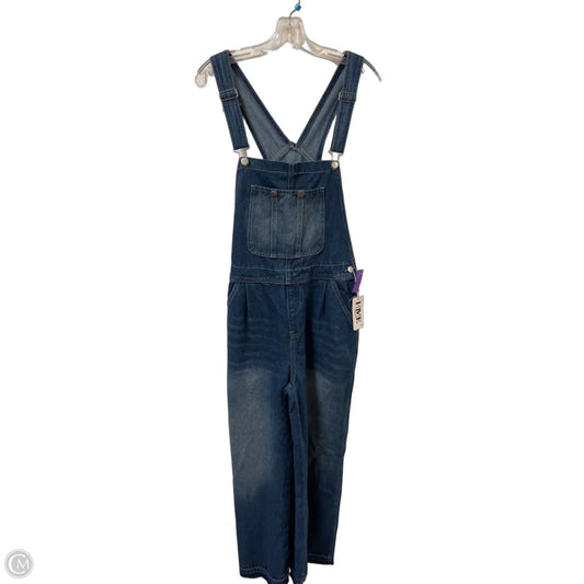 Overalls By Clothes Mentor In Blue Denim, Size: M
