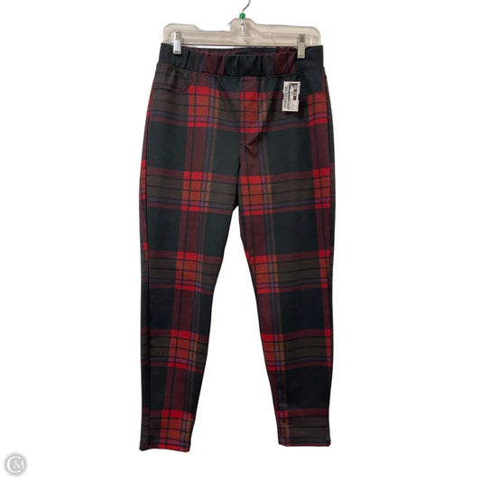 Pants Leggings By Sanctuary In Plaid Pattern, Size: 8p