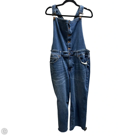 Overalls By Judy Blue In Blue Denim, Size: 2x