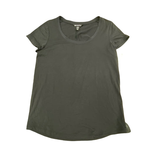 Athletic Top Ss By Athleta In Black, Size:Xxs