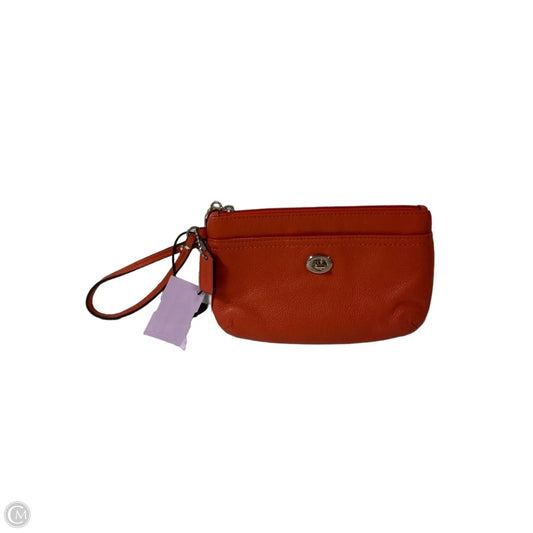 Wristlet Designer By Coach, Size: Medium