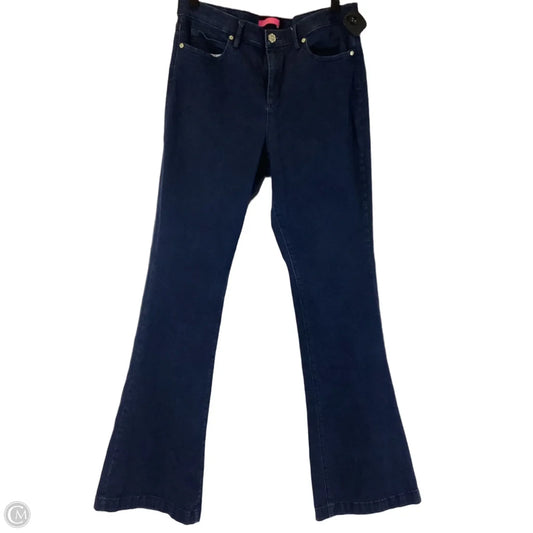Jeans Designer By Lilly Pulitzer In Blue Denim, Size: 16