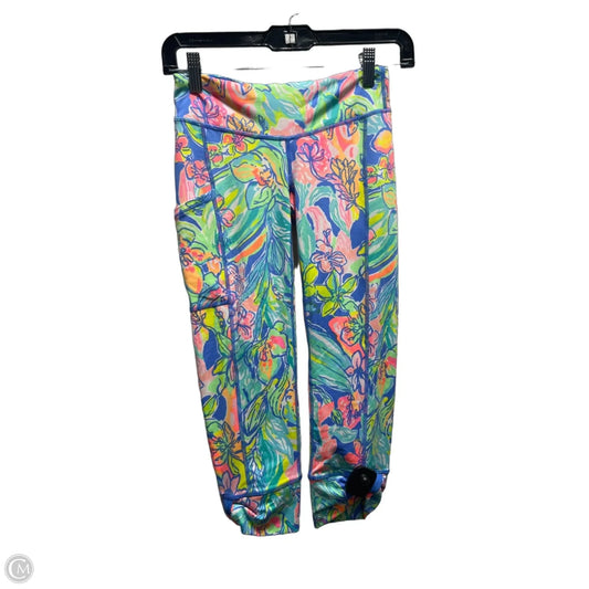 Pants Designer By Lilly Pulitzer In Green & Orange, Size: Xs