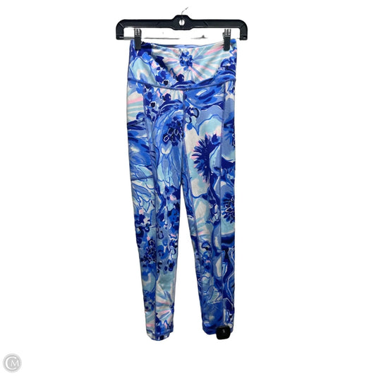 Pants Designer By Lilly Pulitzer In Blue & Pink, Size: Xs