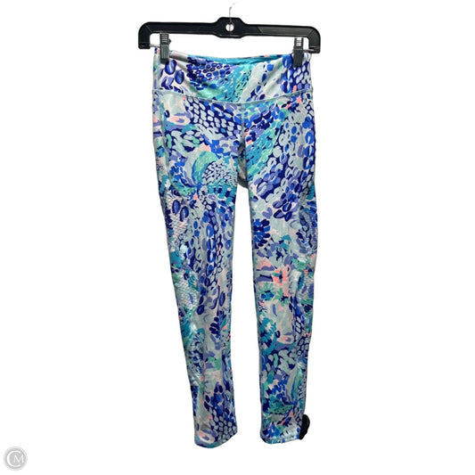 Pants Designer By Lilly Pulitzer In Blue & Green, Size: Xs