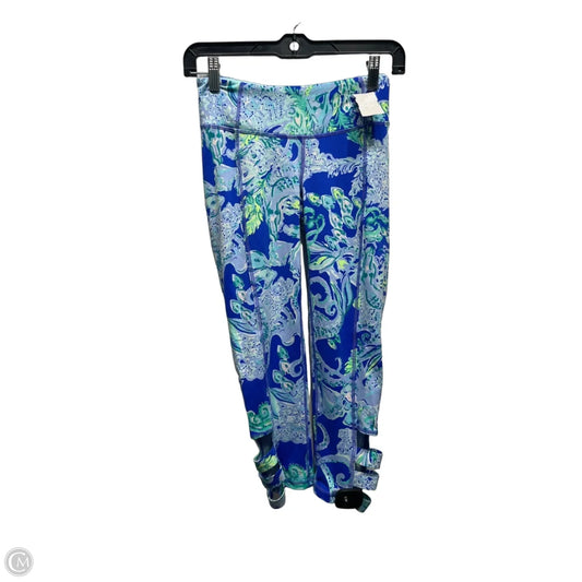 Pants Designer By Lilly Pulitzer In Blue & Green, Size: Xs