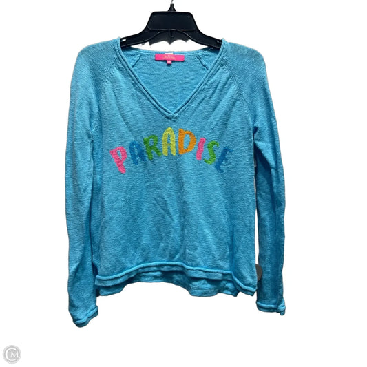 Sweater Designer By Lilly Pulitzer In Blue, Size: Xs