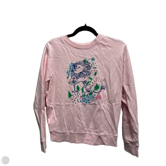 Sweatshirt Designer By Lilly Pulitzer In Pink, Size: Xxs