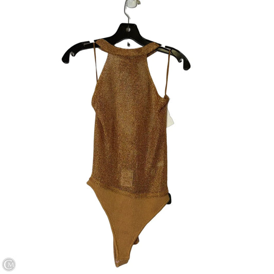 Bodysuit By Free People In Gold, Size: Xs