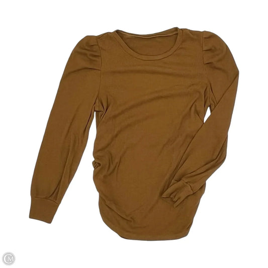 Maternity Top Long Sleeve By Cme, Size: M