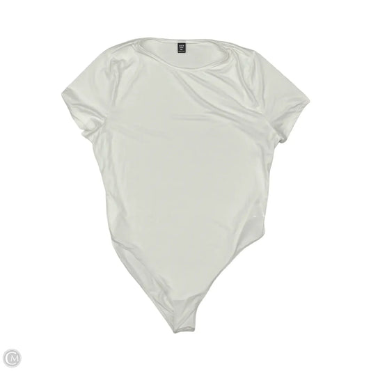 Bodysuit By Shein In White, Size: 3x