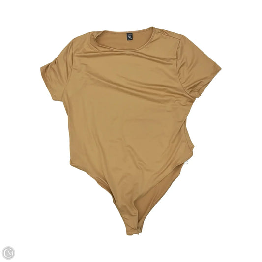 Bodysuit By Shein In Gold, Size: 3x