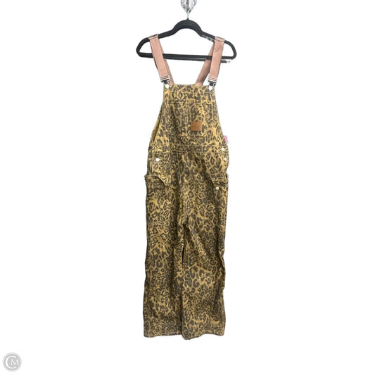 Overalls By Clothes Mentor In Leopard Print, Size: Xl