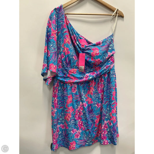 Romper Designer By Lilly Pulitzer In Blue, Size: Xl