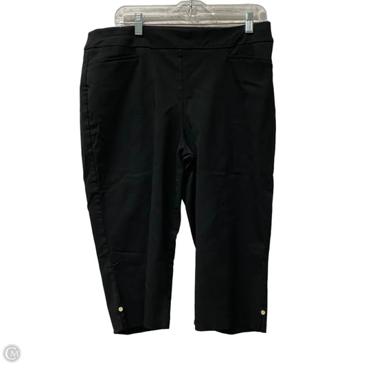 Capris By Chicos In Black, Size: 12
