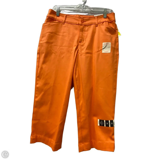 Capris By St Johns Bay In Orange, Size: 10