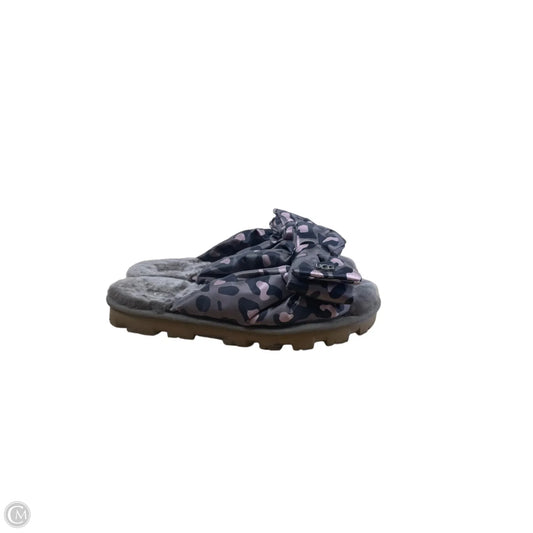 Sandals Designer By Ugg In Animal Print, Size: 7