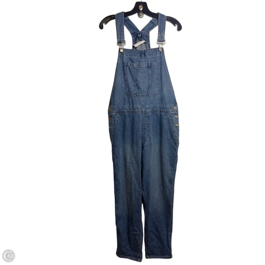 JEAN Overalls By GAP In Blue Denim, Size: L