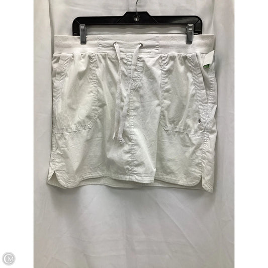 Skort By Clothes Mentor In White, Size: 10