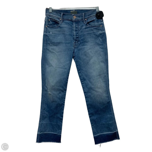 Jeans Designer By Mother In Blue Denim, Size: 4