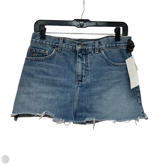 Skirt Luxury Designer By Marc Jacobs In Blue Denim, Size: 2