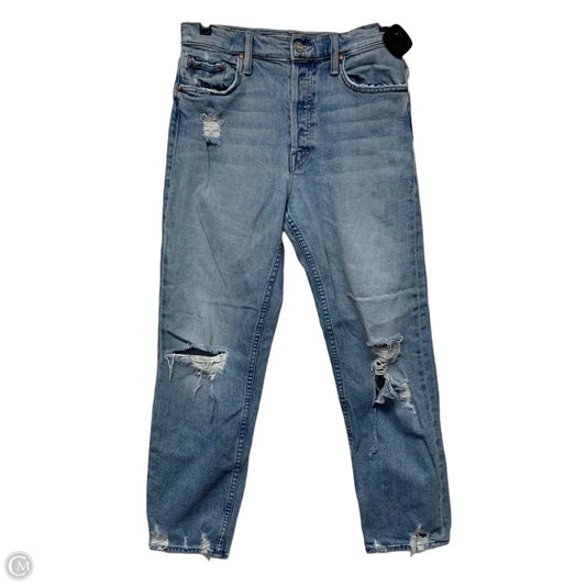 Jeans Designer By Mother In Blue Denim, Size: 6