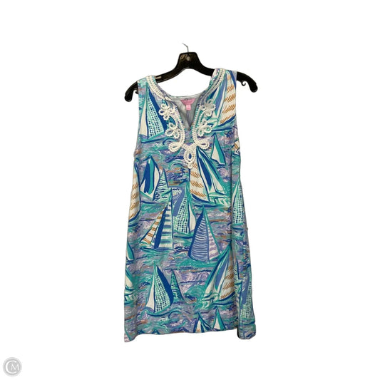 Dress Designer By Lilly Pulitzer In Blue, Size: M