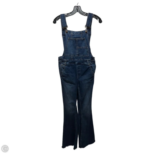 Regular Mid Rise Overalls By We The Free In Blue Denim, Size: 6/28