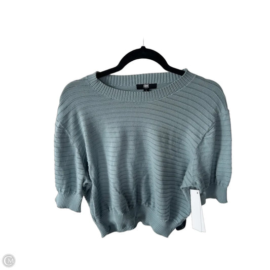 Sweater Designer By Frye In Blue, Size: L