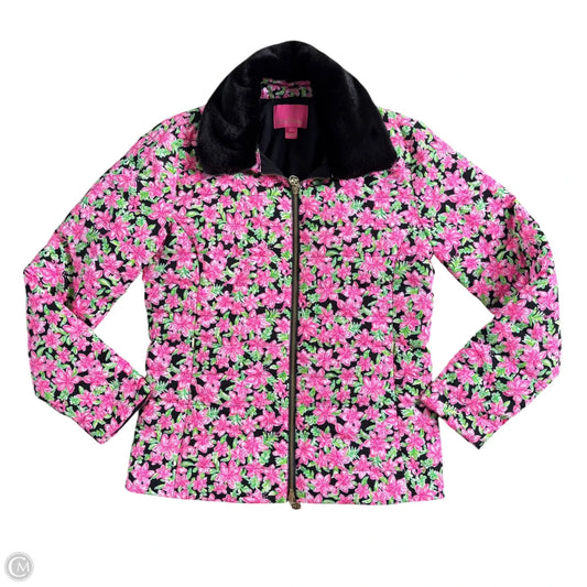 Coat Designer By Lilly Pulitzer In Floral Print, Size: S