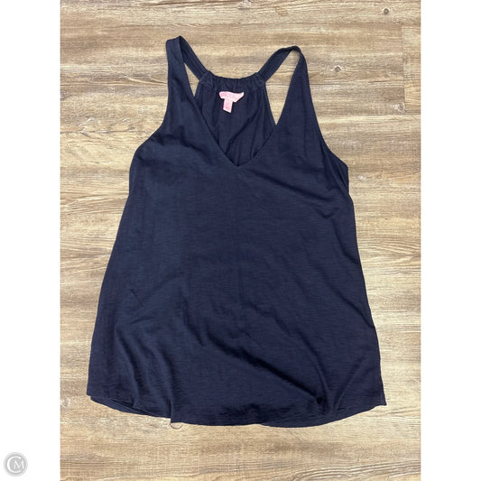 Tank Top Designer By Lilly Pulitzer In Navy, Size: M