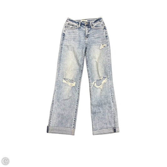 Jeans Boot Cut By Willow & Root In Blue, Size: 0
