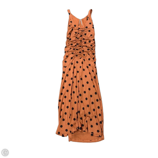 Dress Casual Maxi By Anthropologie In Brown, Size: Xs