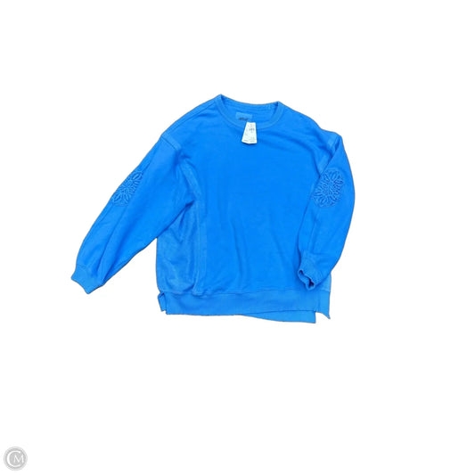 Sweatshirt Crewneck By Aerie In Blue, Size: Xs