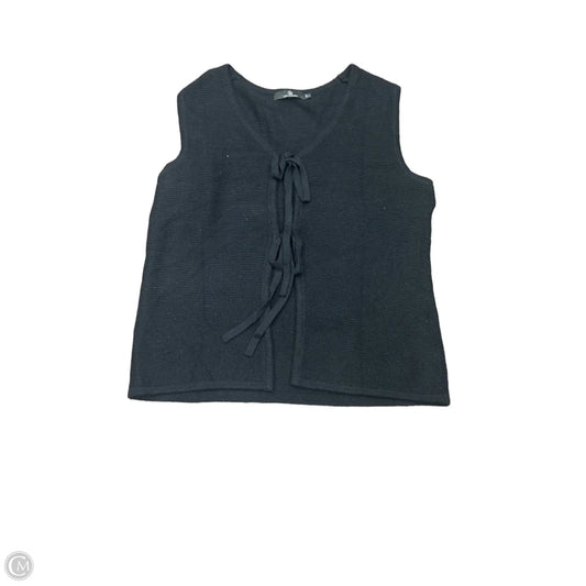 Sweater Short Sleeve By Lillusory In Black, Size: M