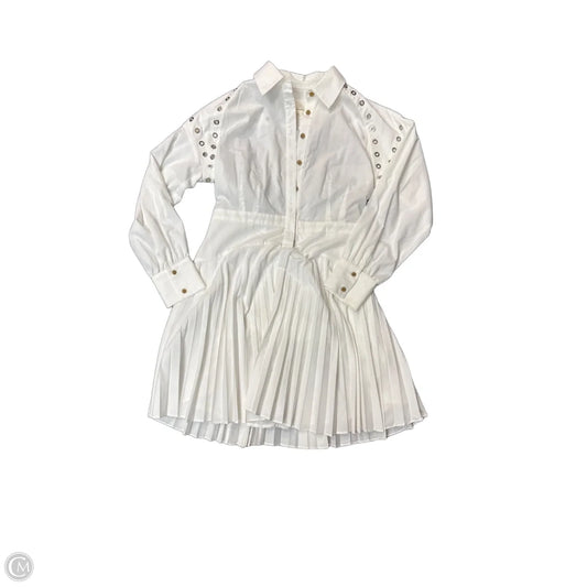 Dress Casual Short By Anthropologie In White, Size: S