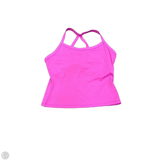 Athletic Tank Top By Clothes Mentor In Pink, Size: L