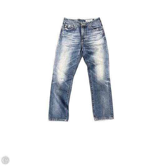 Jeans Straight By Ag Jeans In Blue, Size: 26