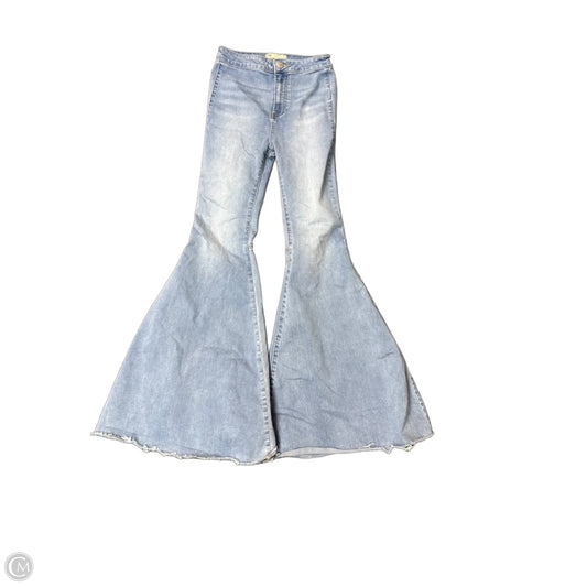 Jeans Flared By Free People In Blue, Size: 26