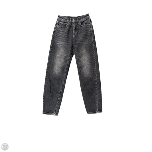 Jeans Straight By Clothes Mentor In Black, Size: 24